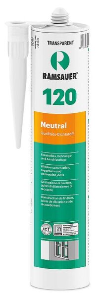 120 Silikon neutral Fenster 310 Kartusche transparent