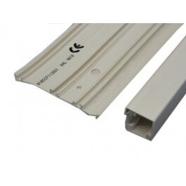 ZX-E 210 Kabelkanal 15 x 15 mm in reinweiß