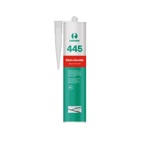 445 Silikon Sanitär Stein Neutral anthrazit 310ml