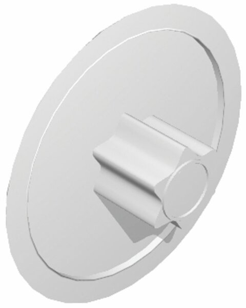 Abdeckkappe Schrauben mit TX30-Antrieb, reinweiß, RAL 9010 TX30