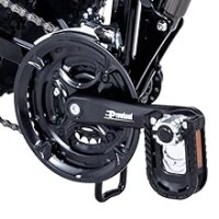 26 Zoll 500W Elektrofahrrad mit 48V 15Ah Batterie, Fat Tire Snow EBike Shimano 7 Speed Dual Disc Brake, Elektro Mountainbike für Erwachsene Vollfederung mit LCD Display Frontlicht