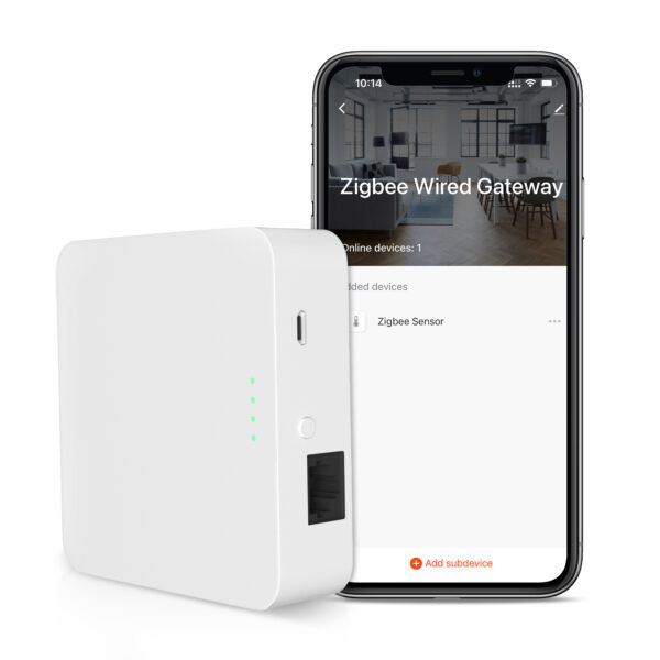 CURRYSMARTER Zigbee 3.0 Verdrahtete Gateway