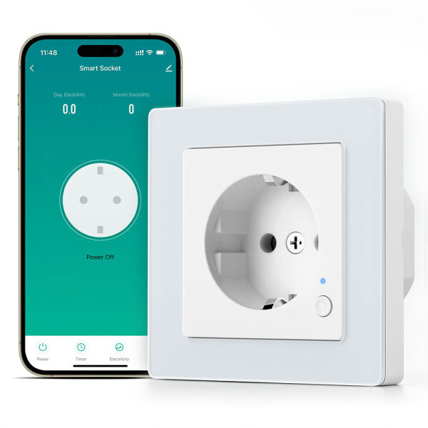 CURRYSMARTER Smarte Steckdose 13A WLAN Schuko